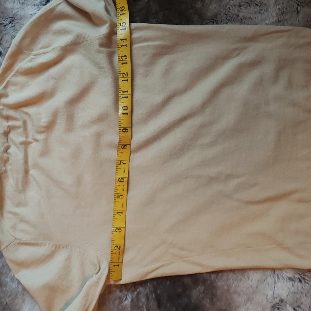 Theory Camel Wool Turtleneck Sz M - image 7